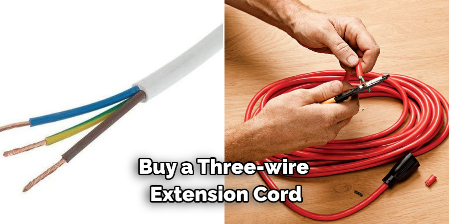 Buy a Three-wire Extension Cord