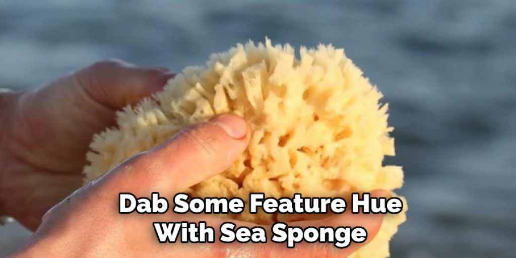 Dab Some Feature Hue With Sea Sponge