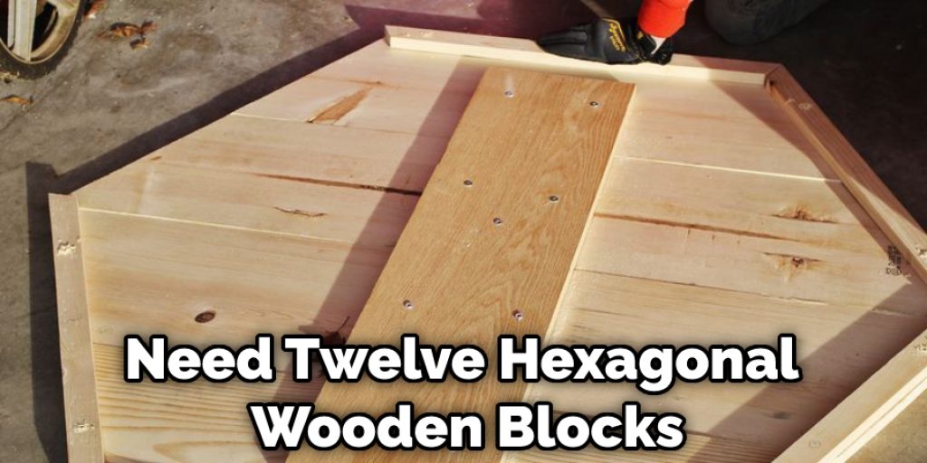 Need Twelve Hexagonal Wooden Blocks