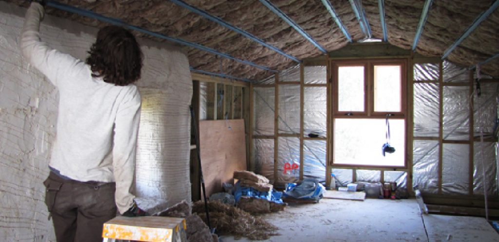 how to walk in attic with blown insulation