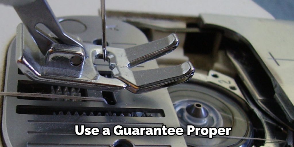 Use a Guarantee Proper