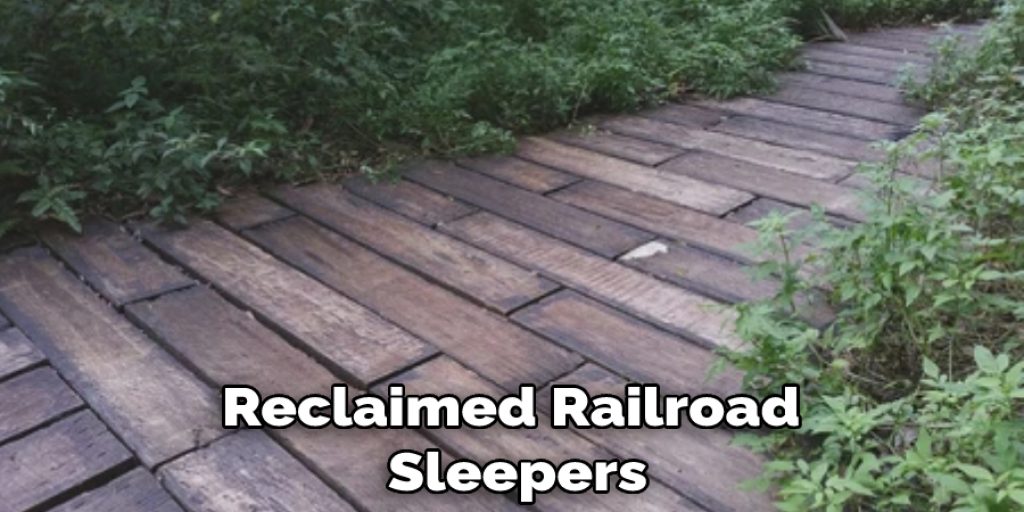 Reclaimed Railroad Sleepers