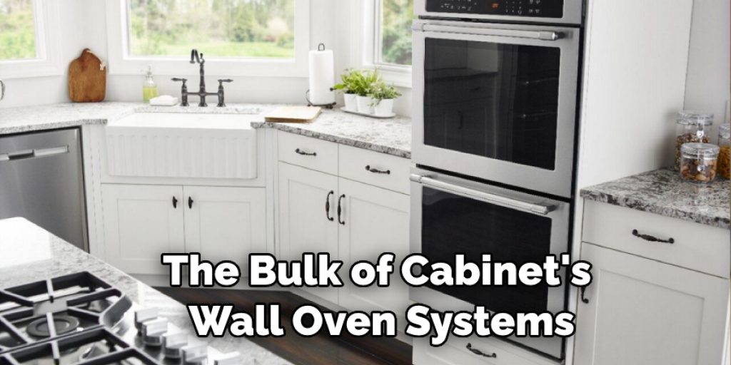 The Bulk of Cabinet's  Wall Oven Systems