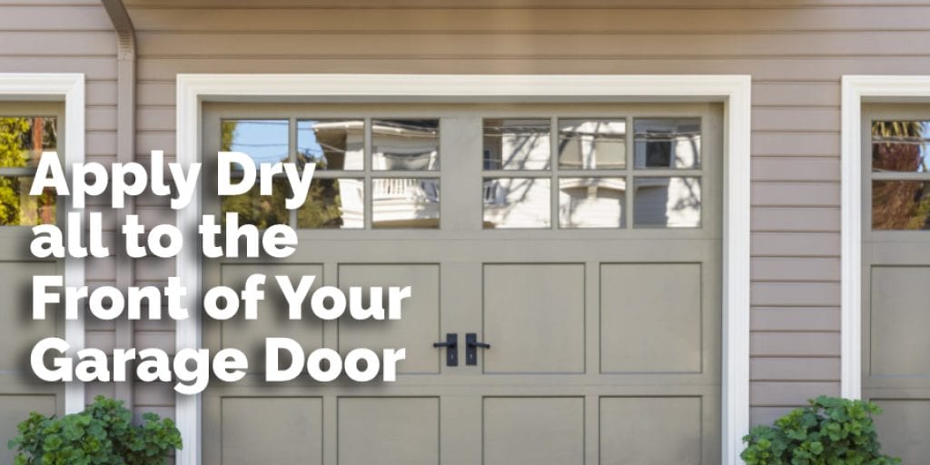 Apply Drywall to the Front of Your Garage Door