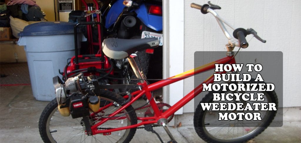 mini bike with weedeater motor