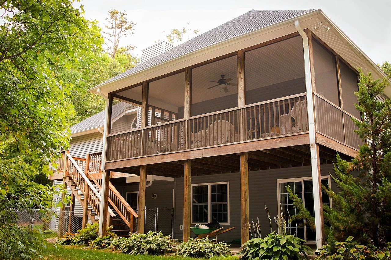 How to Keep Rain from Blowing in on Porch