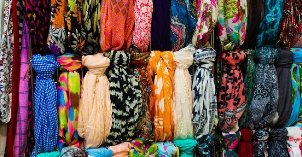 How to Store Scarves Konmari