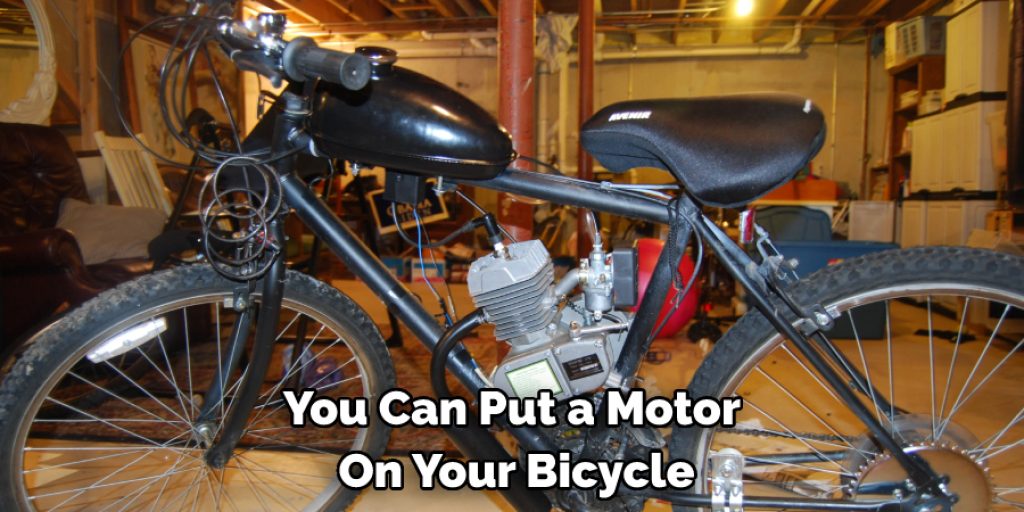 You Can Put a Motor  On Your Bicycle