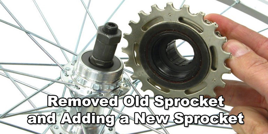 Removed Old Sprocket