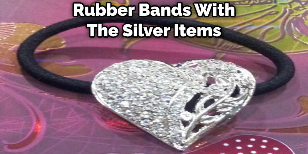 Rubber Bands With The Silver Items