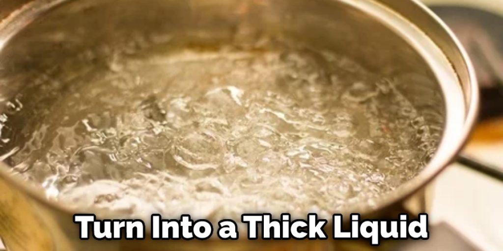 Turn Into a Thick Liquid