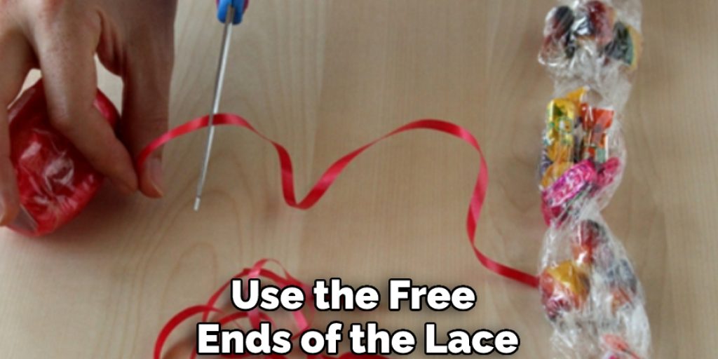 Use the Free Ends of the Lace