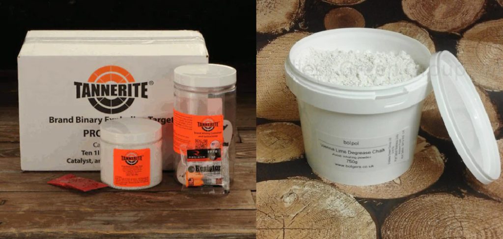 How to Mix Tannerite and Chalk Powder