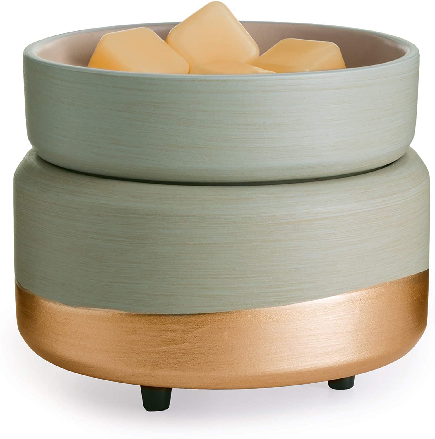 CANDLE WARMERS ETC, Midas 2-in-1 Fragrance Warmer for Warming Scented Candles or Wax Melts and Tarts with to Freshen Room