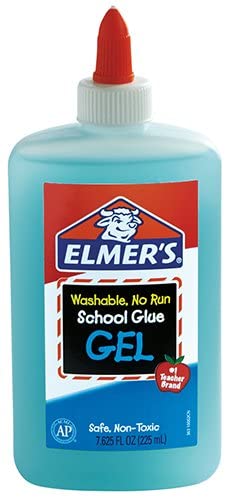  Elmer’s Liquid Gel School Glue, Washable, 7.625 Ounces, 1 Count