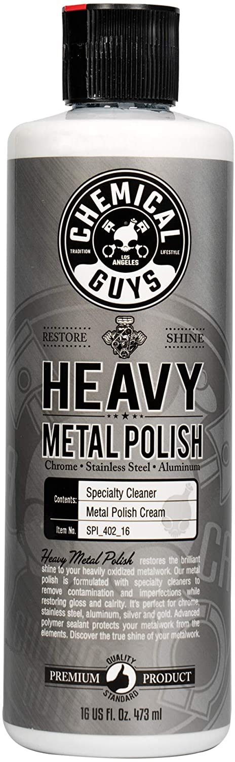 Chemical Guys SPI_402_16 - Heavy Metal Polish Restorer and Protectant (16 Ounce)