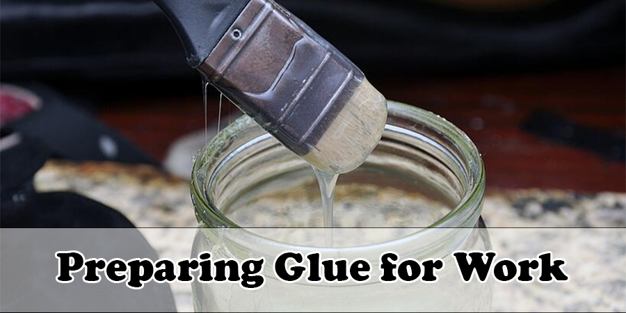 Preparing Glue for Work