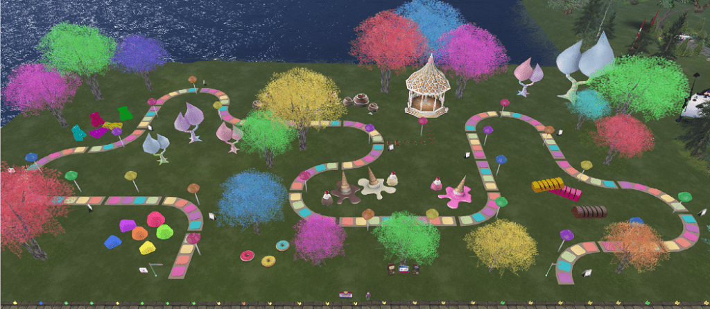 How to Make a Candyland Path