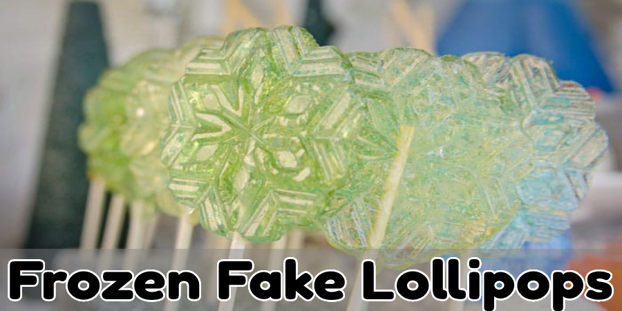 Frozen Fake Lollipops