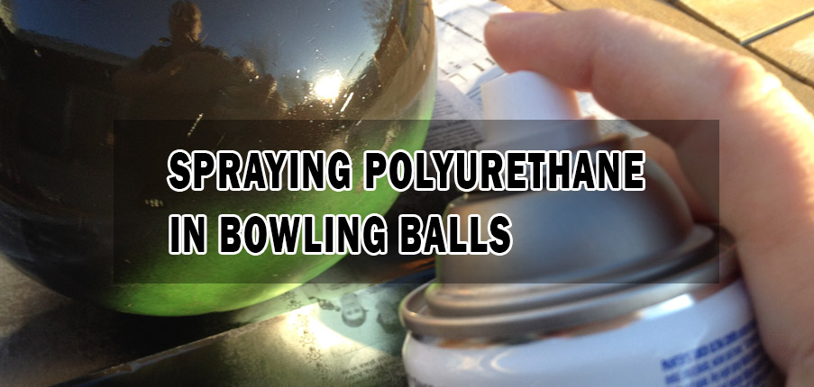 spraying polyurethane over