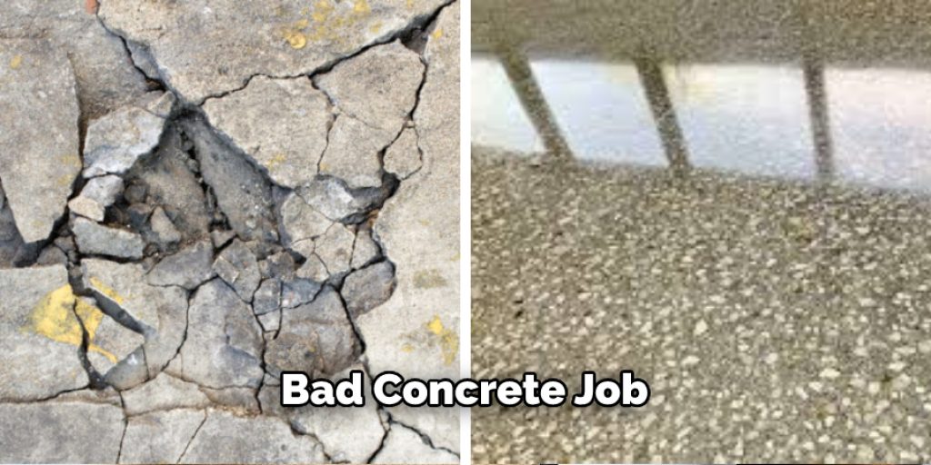 Bad Concrete Job