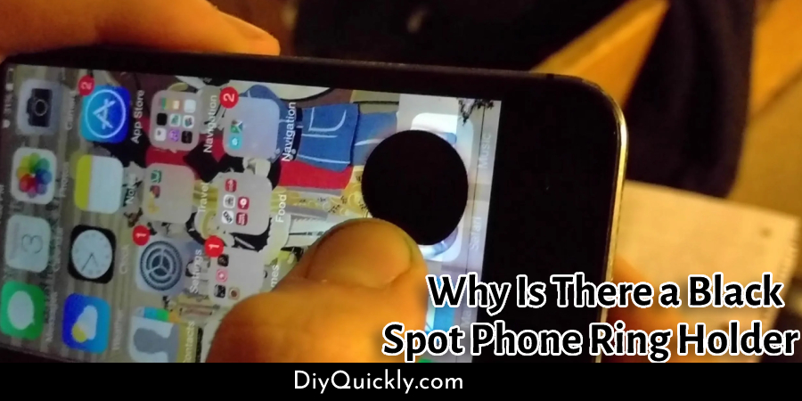 Why Is There a Black Spot on Your Phone’s Screen