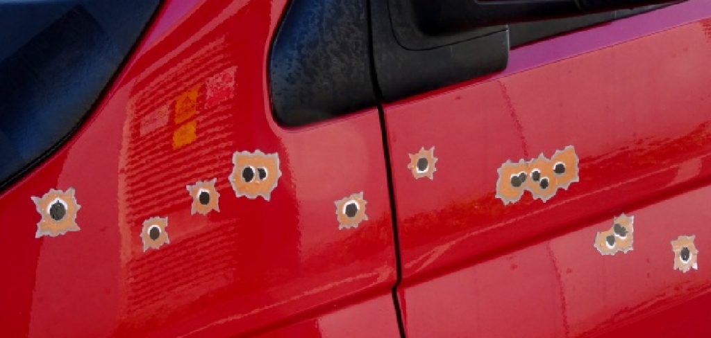 How to Fix Bullet Hole in Car