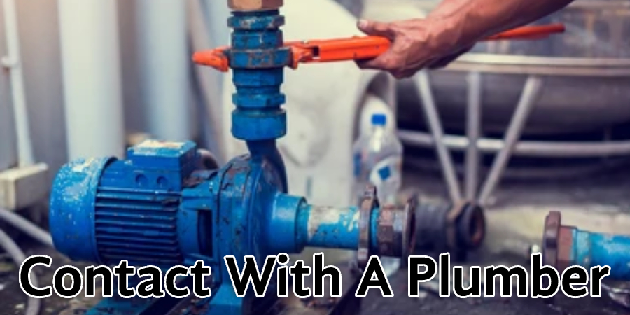 Contact With A Plumber