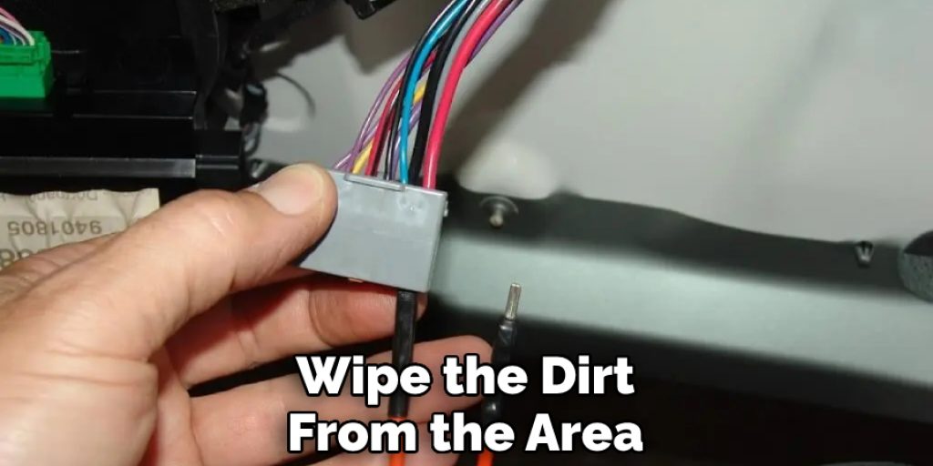 Wipe the Dirt From the Area