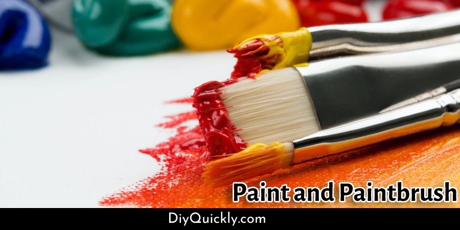 Paint and Paintbrush