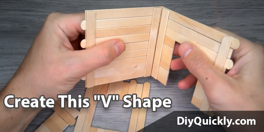Create This "V" Shape