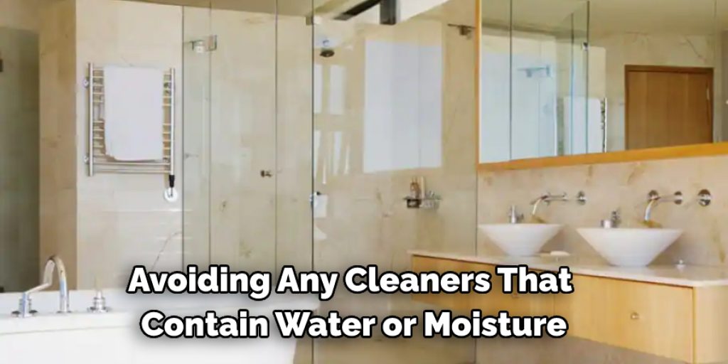 How do I clean my Frameless Pivot Shower Door