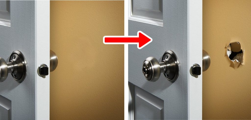 How to Fix Hole In Wall From Door Knob
