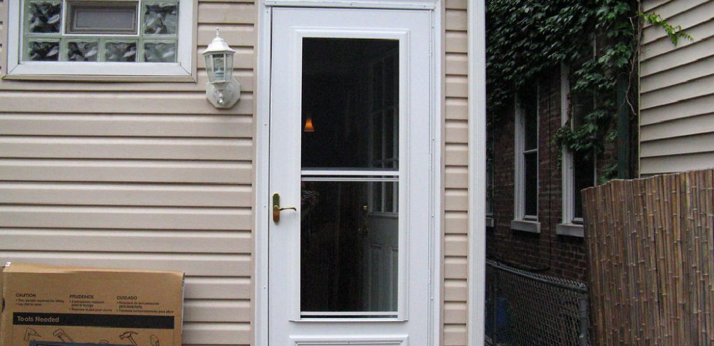 How to Open a Locked Storm Door