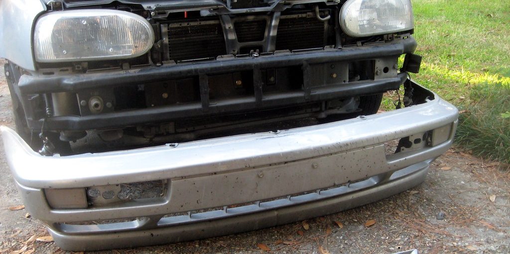 removing paint from plastic car bumper