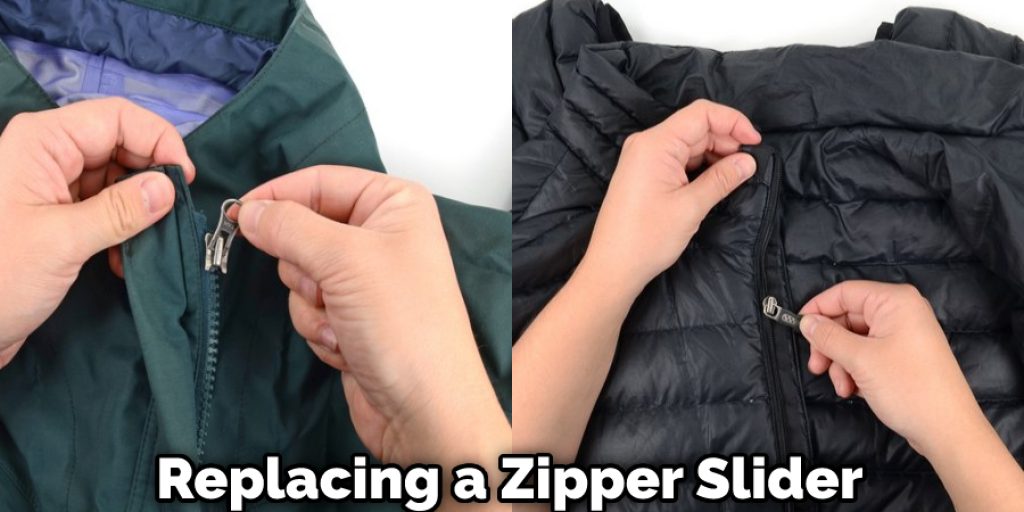 Replacing a Zipper Slider