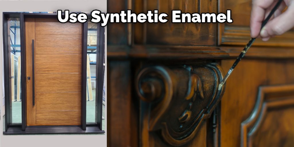 use synthetic enamel 