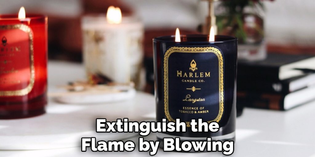 Extinguish the Flame by Blowing