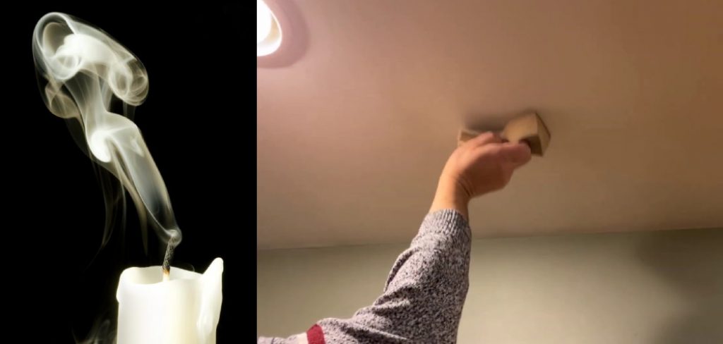 How to Clean Candle Smoke Off Walls