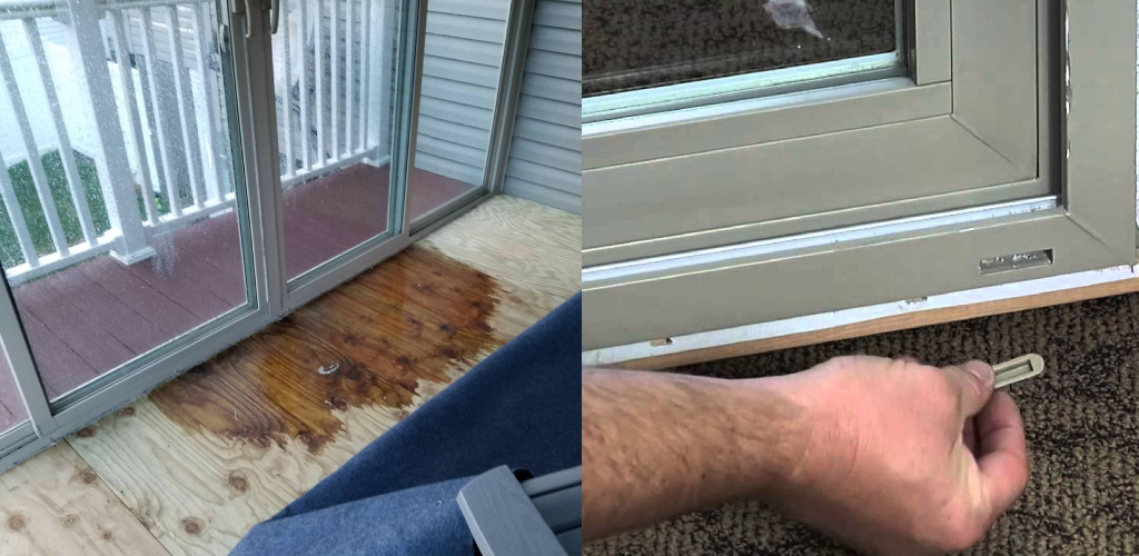 How To: Clean Weep Holes on a Vinyl Sliding Door