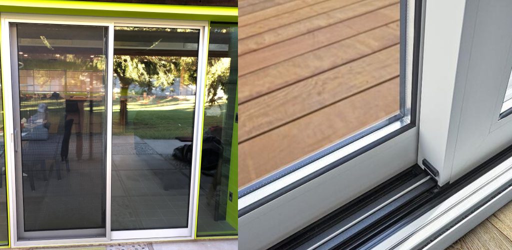 how to prevent water intrusion on sliding glass doors