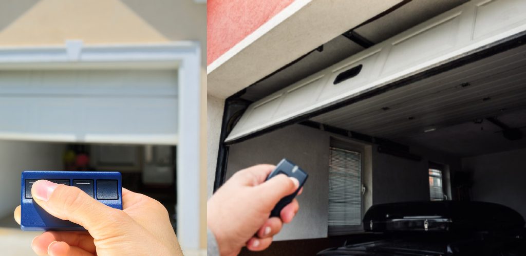 how to set craftsman garage door opener