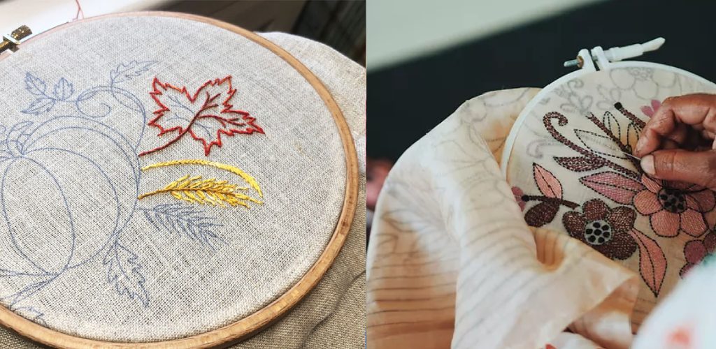how to remove pencil marks from embroidery