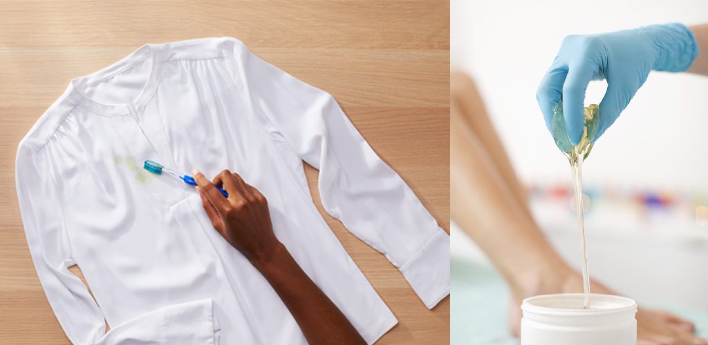 How to Remove Body Wax From Clothing