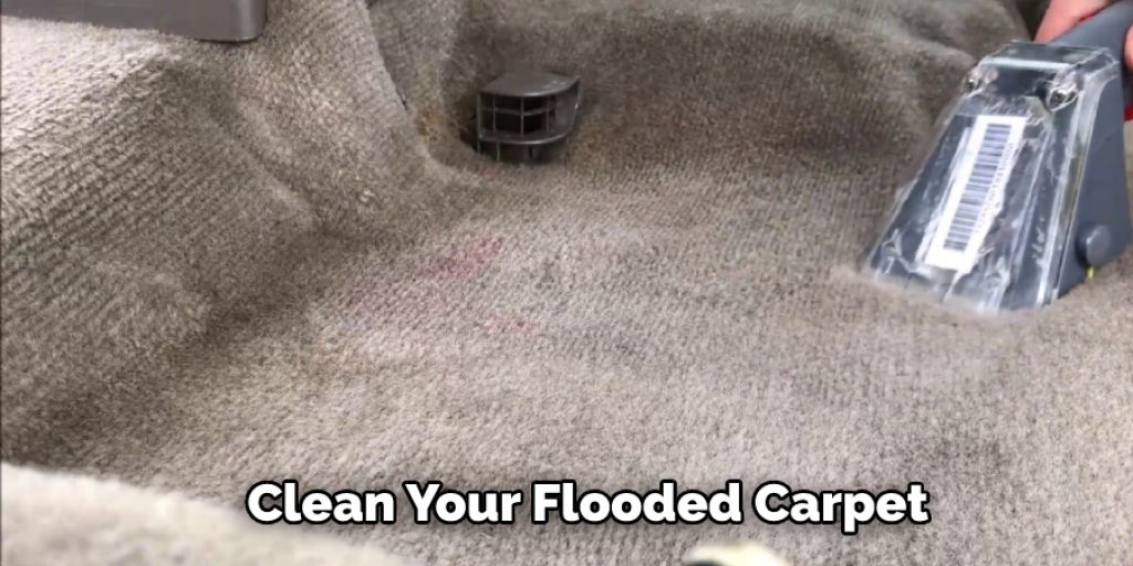 Clean Your Flooded Carpet