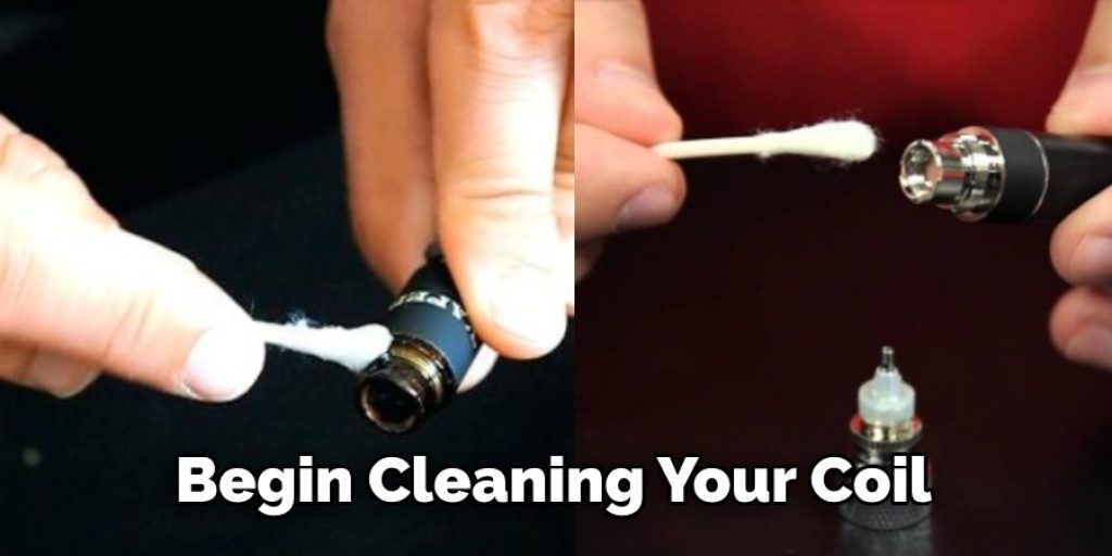 Begin Cleaning Your Coil 