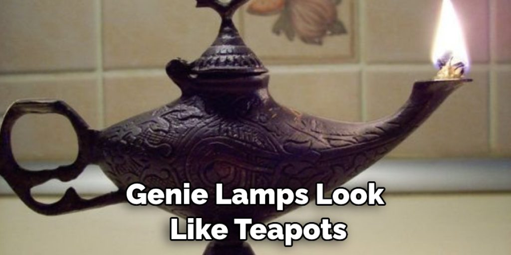 Genie Lamps Look  Like Teapots