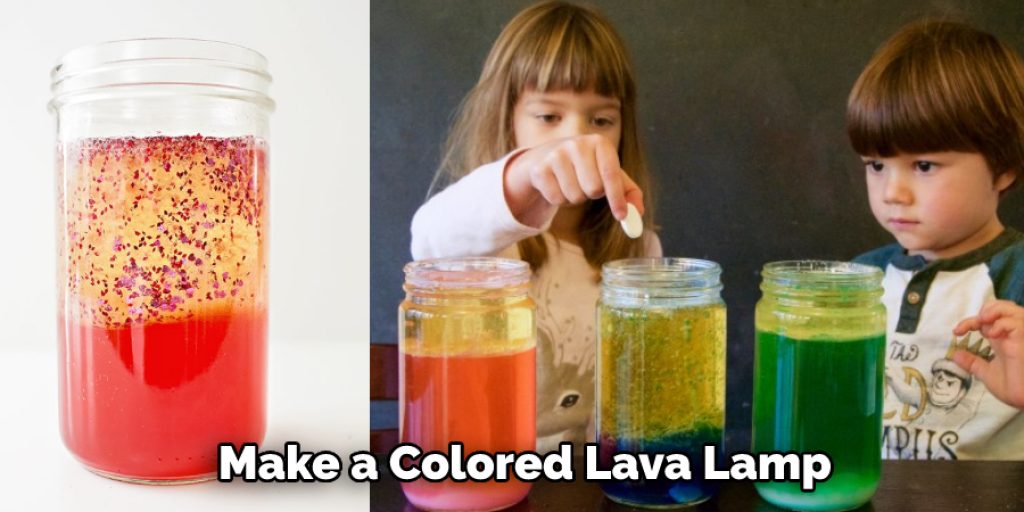 Make a Colored Lava Lamp 