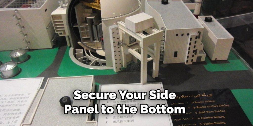 Secure Your Side Panel to the Bottom