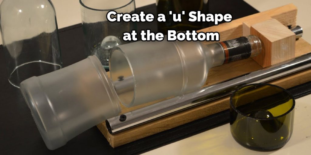 Create a 'u' Shape at the Bottom